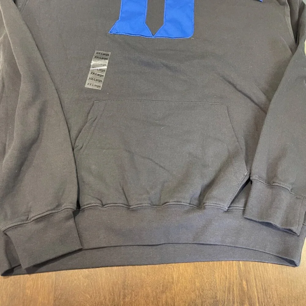 Duke University Pullover Hoodie Unisex Adult XXL Blue Devils Sweatshirt NCAA NEW